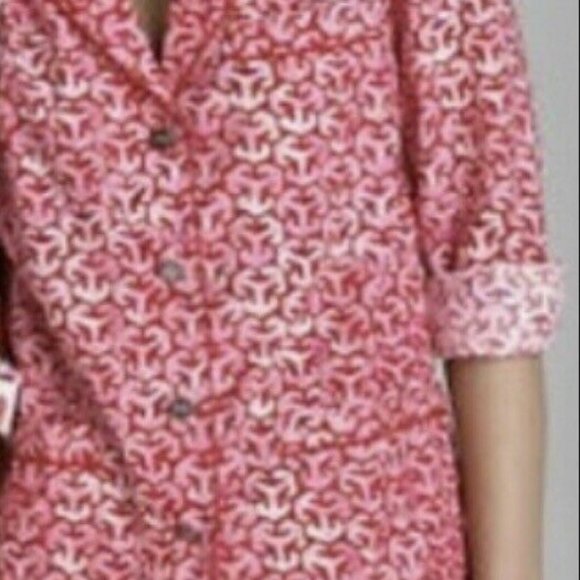 TORY BURCH LEANNE 3T PINK MULTI PRINT PAJAMAS 2PCS SET SIZE XXL - Picture 3 of 5